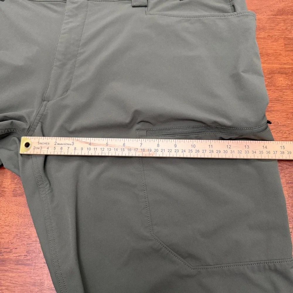 Duluth Trading Co Flexpedition Pants Mens 44x32 Green Relaxed Fit Cargo Tactical